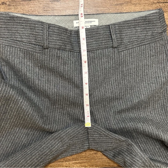 Banana Republic Wool Pinstripe Straight Leg The Martin Fit Pants NWT - Picture 8 of 12